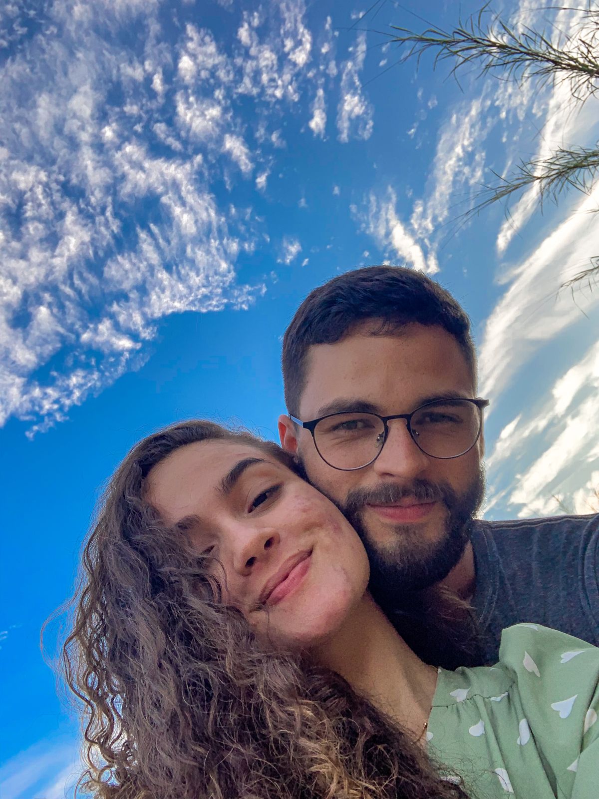 Foto enviada do ensaio romântico